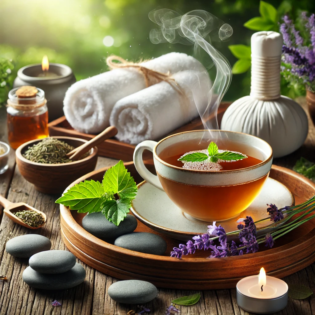 Té Yekei en taza